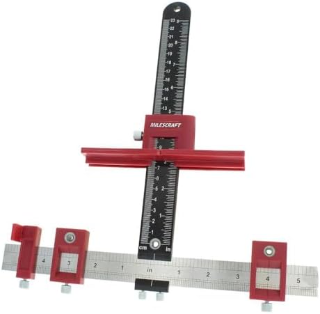 Milescraft 1340 Hardware Jig – Adjustable Drill Guide to Quickly Install Cabi...