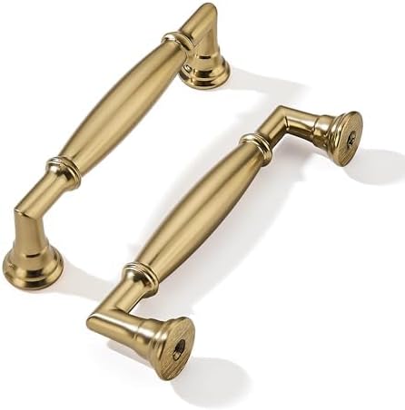 khtumeware 10 Pack 3-3/4 Inch(96mm) Champagne Bronze Cabinet Pulls Heavy Duty...