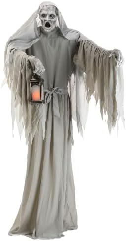 Fun Costumes 6.9FT Animatronic Frederick the Floating Phantom Decoration for ...