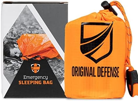 Original Defense® Emergency Sleeping Bag – Waterproof Bivvy Sack & Surviv...