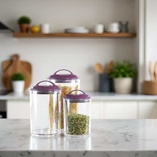 Reston Lloyd Food Storage Containers, BPA Free Airtight Canisters for Cereal,...