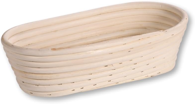 Kesper Proofing Basket, Material: Rattan, Textile Lining (Removable), Dimensi...