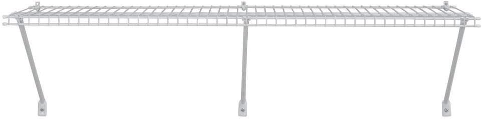 ClosetMaid Multi-Purpose Ventilated Wire Shelf Kit, 4 Ft. by 16in., White