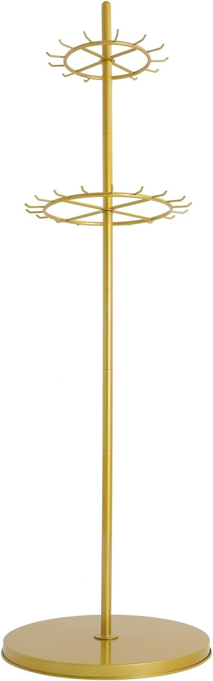 Floor Standing Belt Display Rack , 66in Height Display Stands for Belts