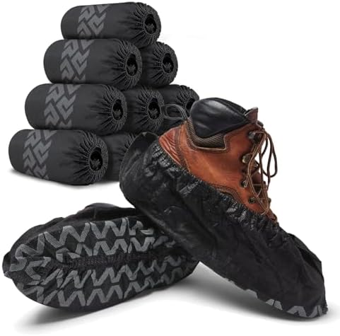 X-Large Disposable Boot Covers Non Slip Clean Home Shoe Covers