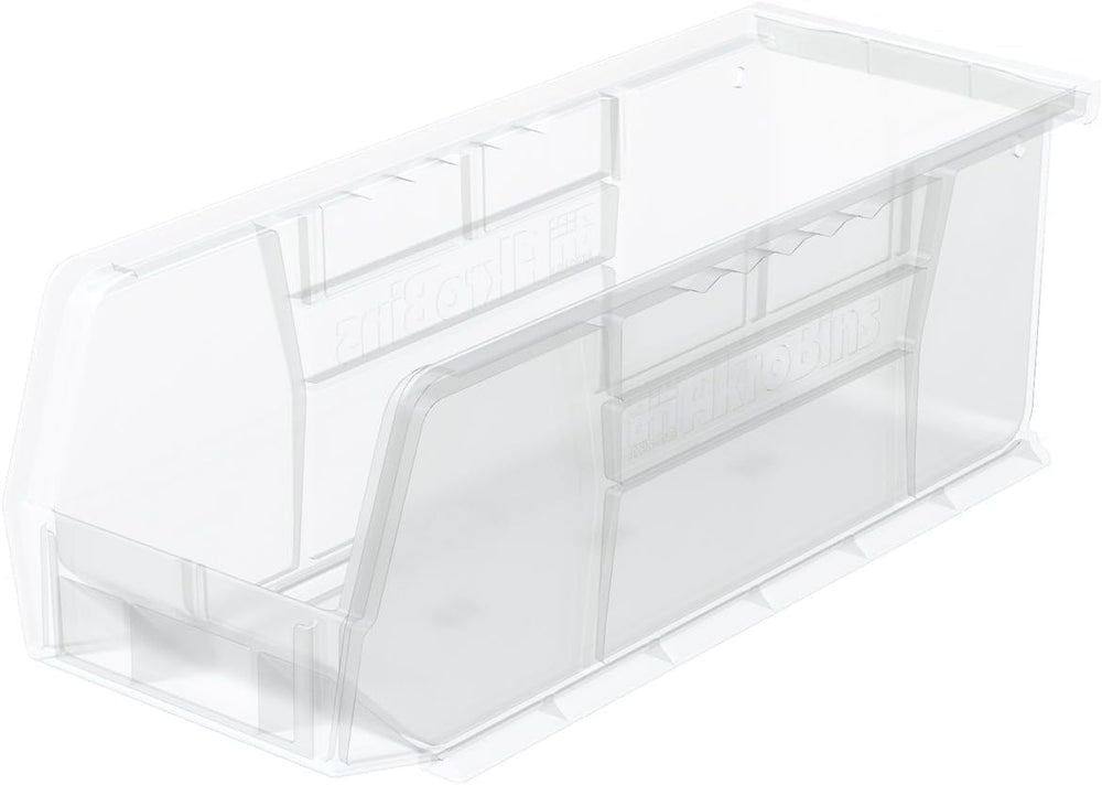 Akro-Mils 30224 AkroBins Plastic Storage Bins, 11"x 4"x 4", Cl...
