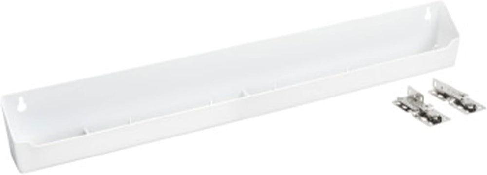 Rev-A-Shelf 24" Plastic Tip-Out Tray Organizer for Sink Base Cabinet, White