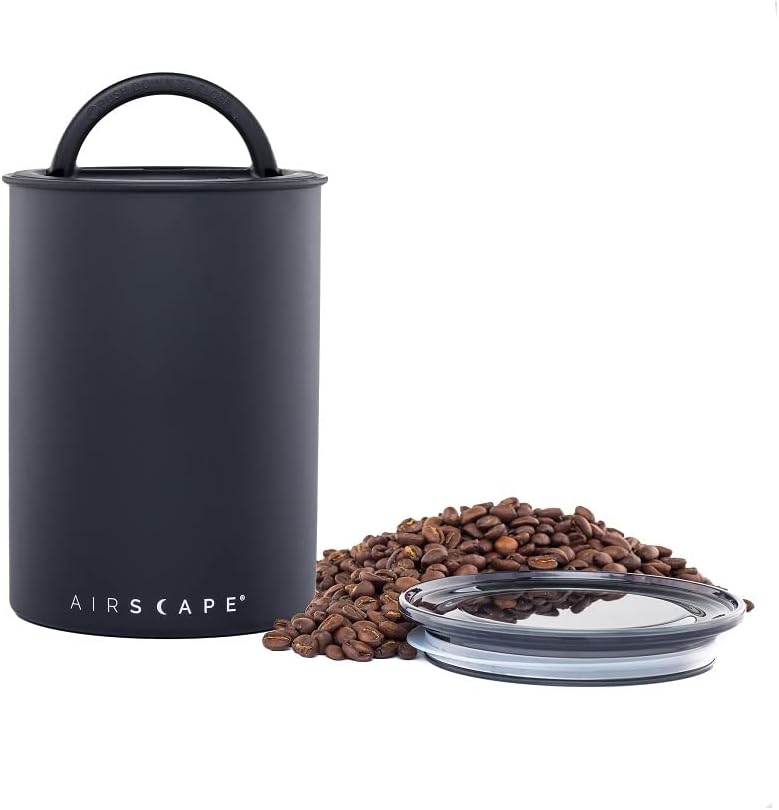 AirScape Planetary Design Stainless Steel Coffee Canister | Food Storage