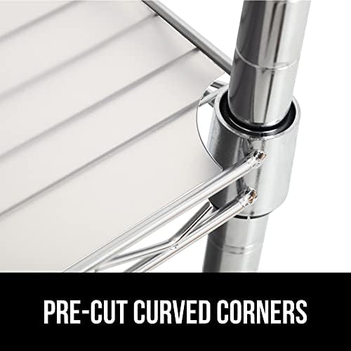 GORILLA GRIP ShelfGuard Wire Shelf Liner, Set of 4, 18x48 Clear