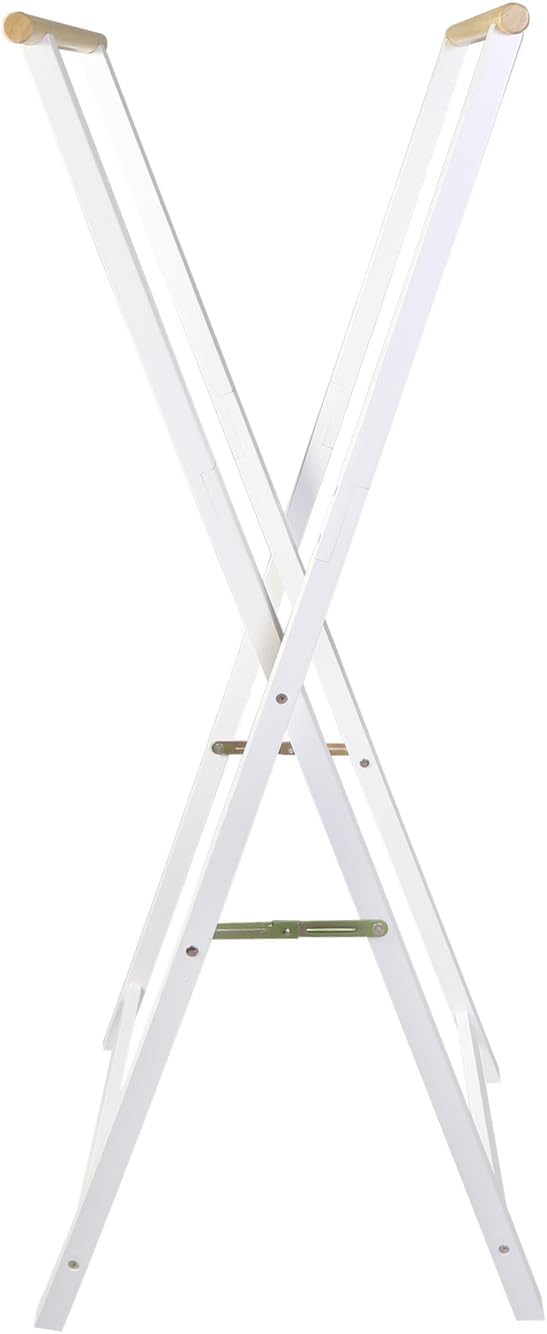 Casual Home Solid Wood Folding Clothing Garment Laundry Drying Rack, 20.5&quo...