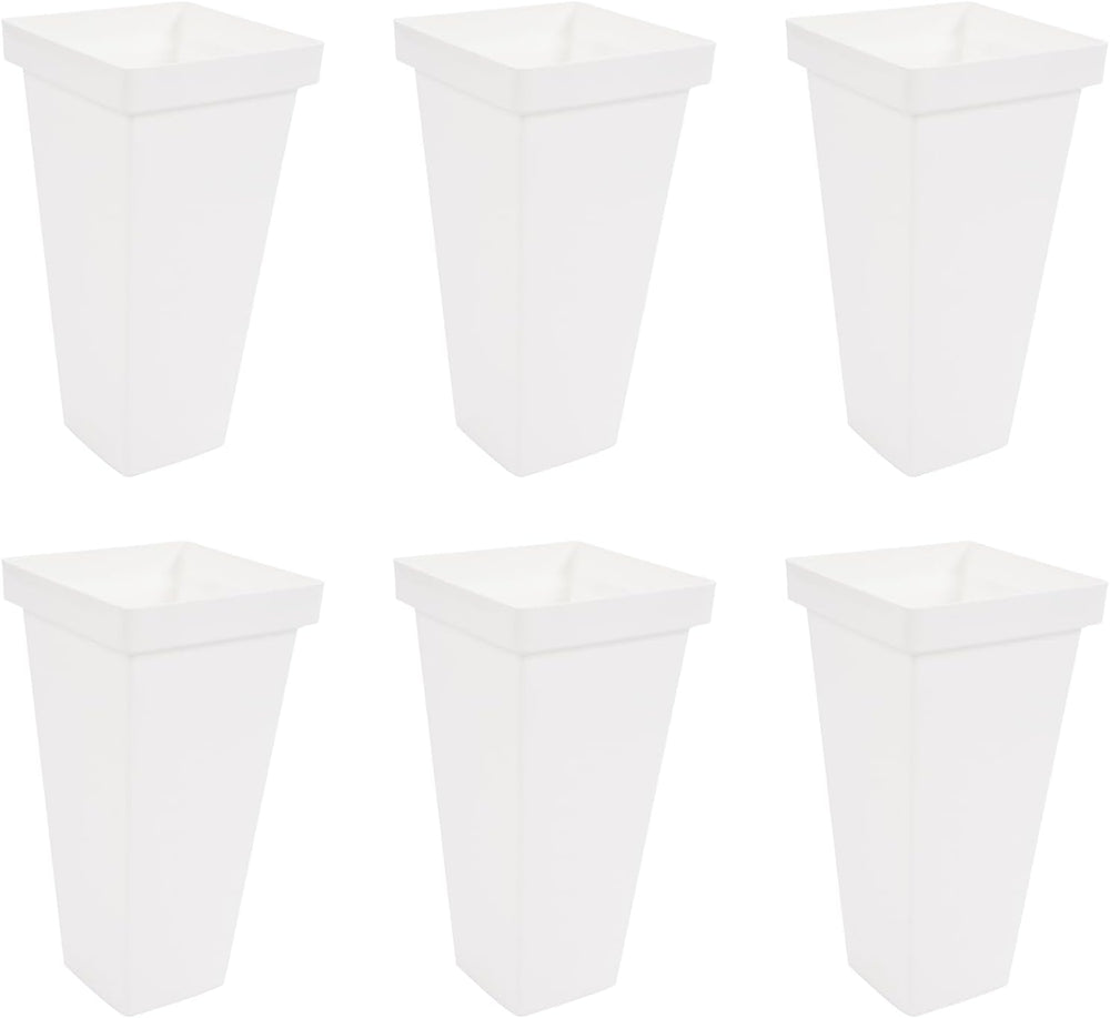 2-Layers Flower Display Stand Metal Flower Display Stand With 6 Pcs Buckets R...