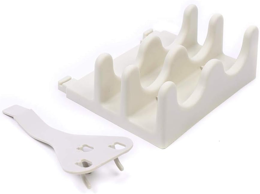 Plastic Plate Drying Rack, Cup Drying Rack and Removable Drain Plate, Kitchen...