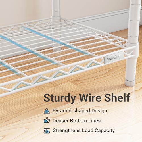 VIPEK X20 Expandable Metal Clothing Rack Adjustable from 3'3" to 4