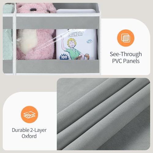 Yecaye 5-Tier Over The Door Organizer Dual-Column, 80lbs Load Over the Door S...