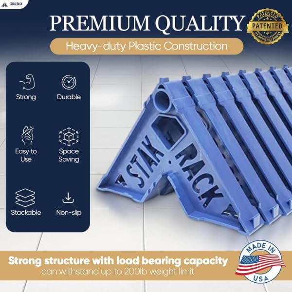 Stak Rack | 6 in 1 Painter's Accessory Tool | Stacking Design | Paint Int...
