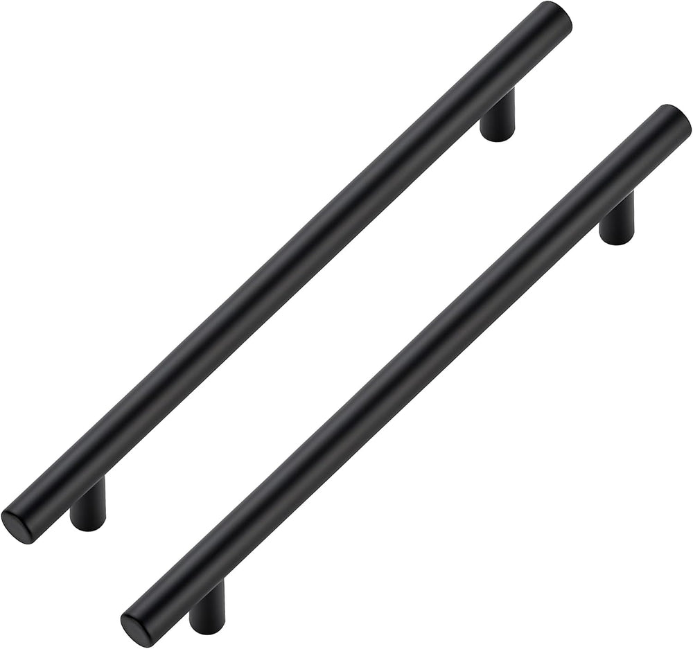 JOY DECOR 60 Pack Black Cabinet Handles, 7-1/2 in Hole Center Cabinet Pulls
