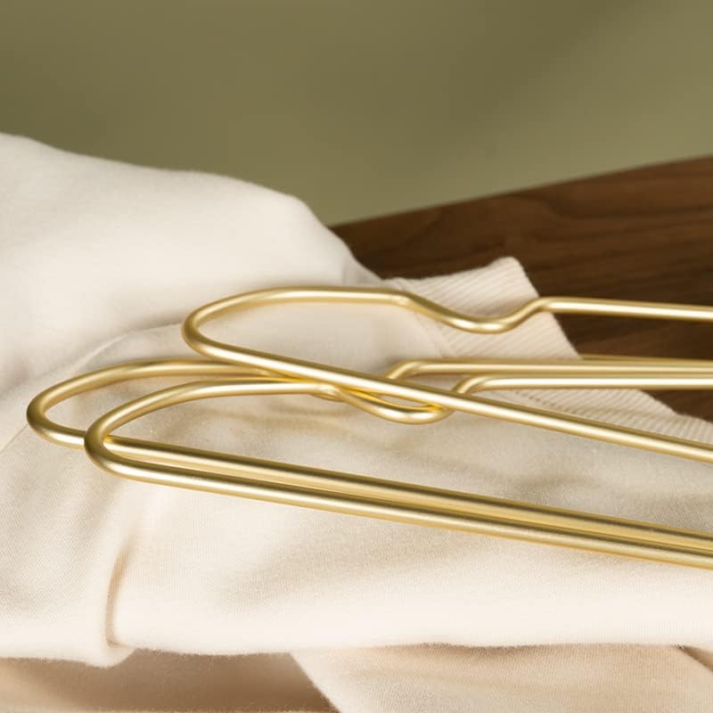 30 Pack Gold Matt Metal Hangers Coat Clothes Hangers with Notches,16.5" ...