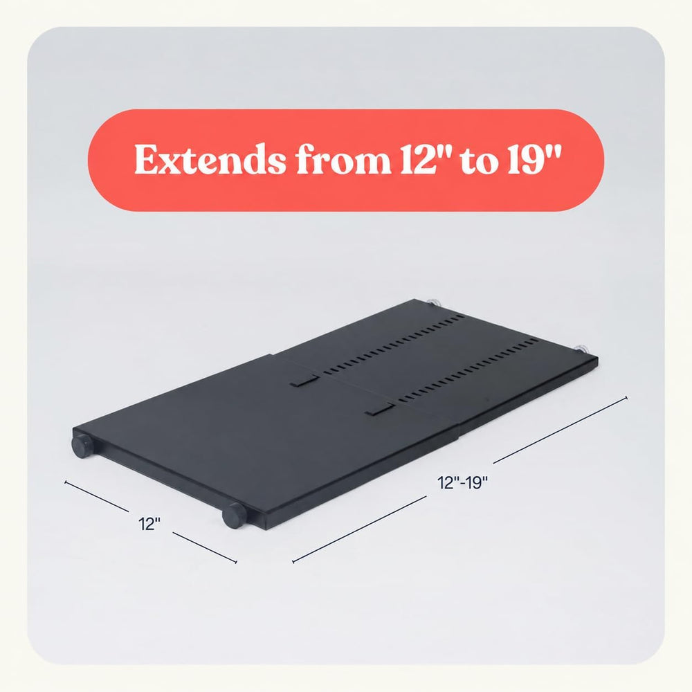 Home in Bold Metal Adjustable Locker Shelf (New 2026 v2) Heavy Duty Powder-Co...