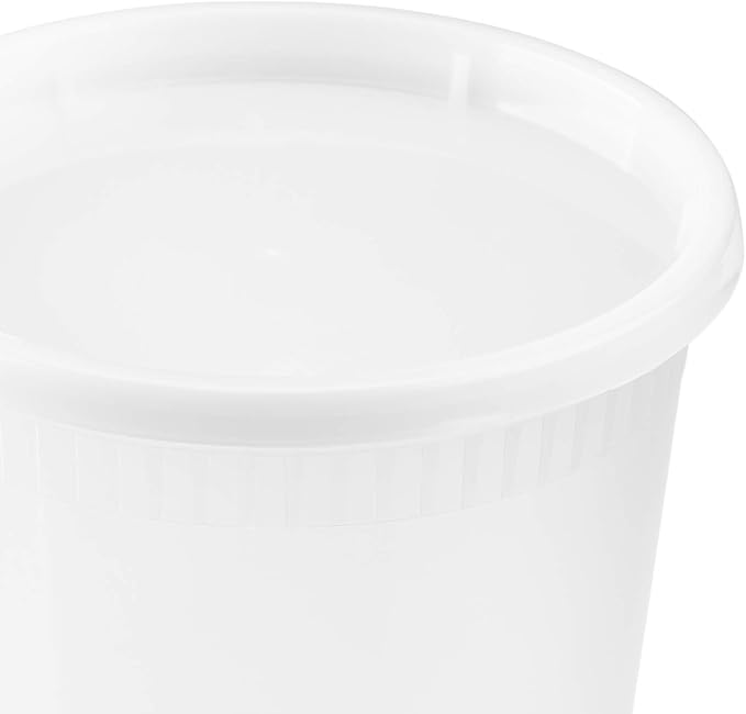 Karat Clear PP Injection Molded Round Deli Containers (240 ct)