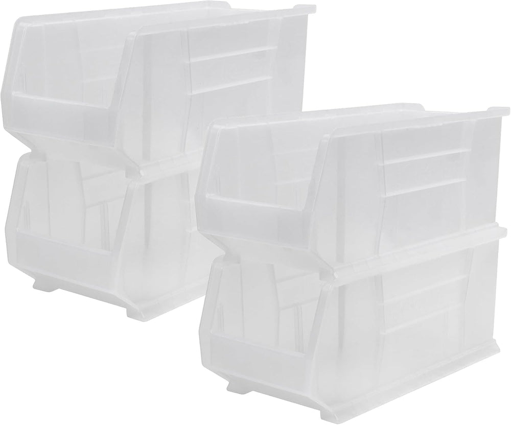 Akro-Mils 30287 Super-Size AkroBins Plastic Storage Bins, Space-Saving Stacka...
