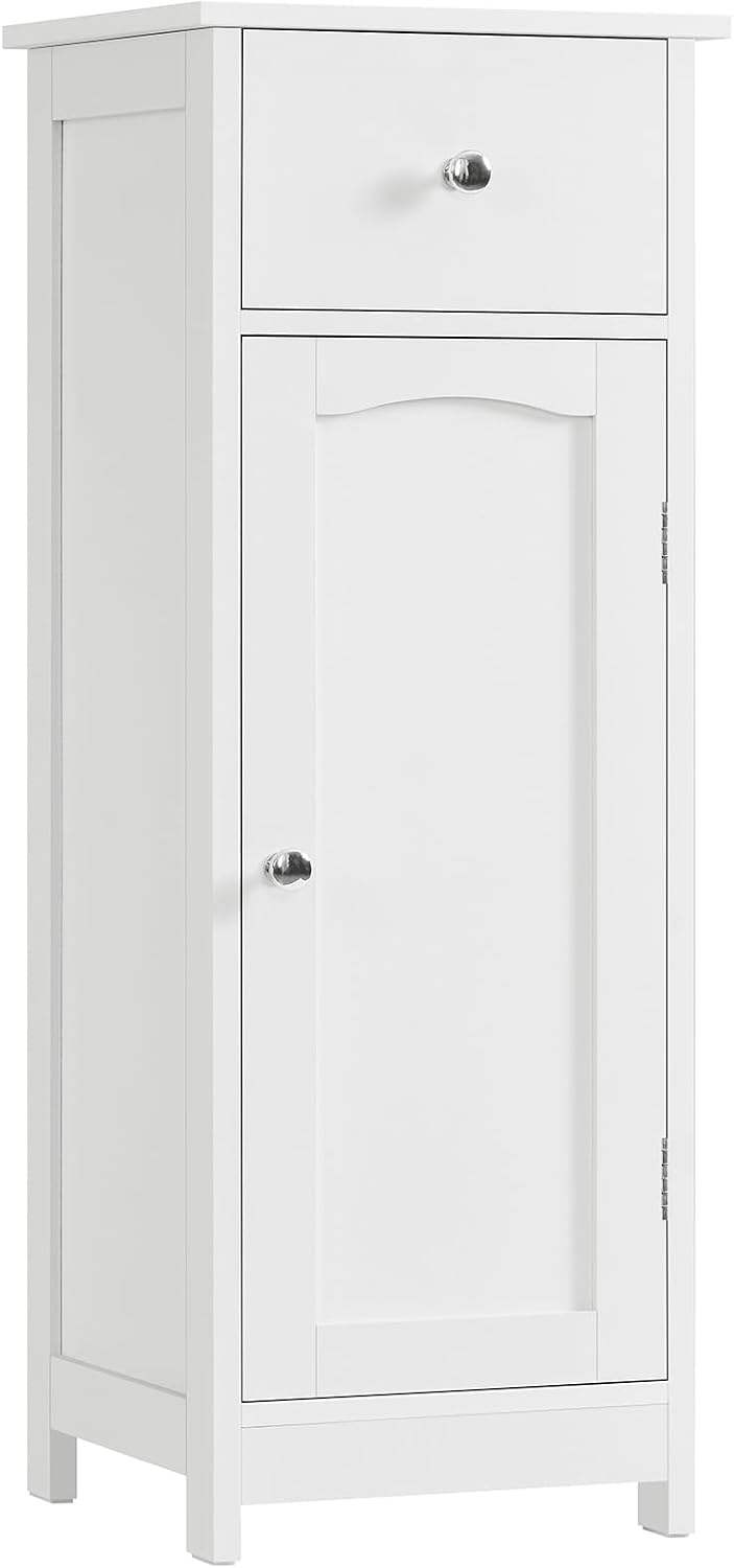 Iwell Small Bathroom Storage Cabinet, Small Bathroom Cabinet with Drawer &...