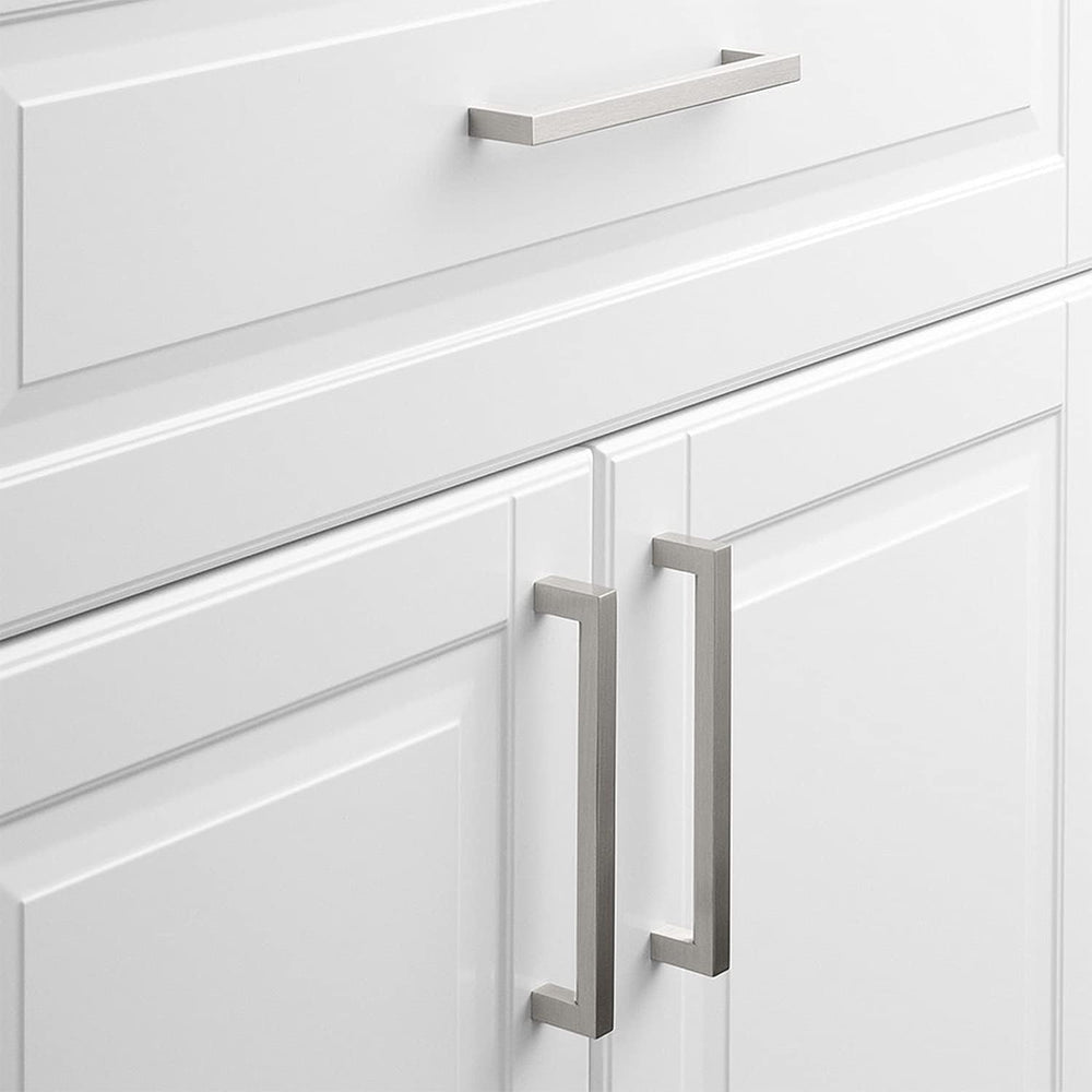 homdiy 30 Pack 5" Hole Center Brushed Nickel Kitchen Cabinet Handles