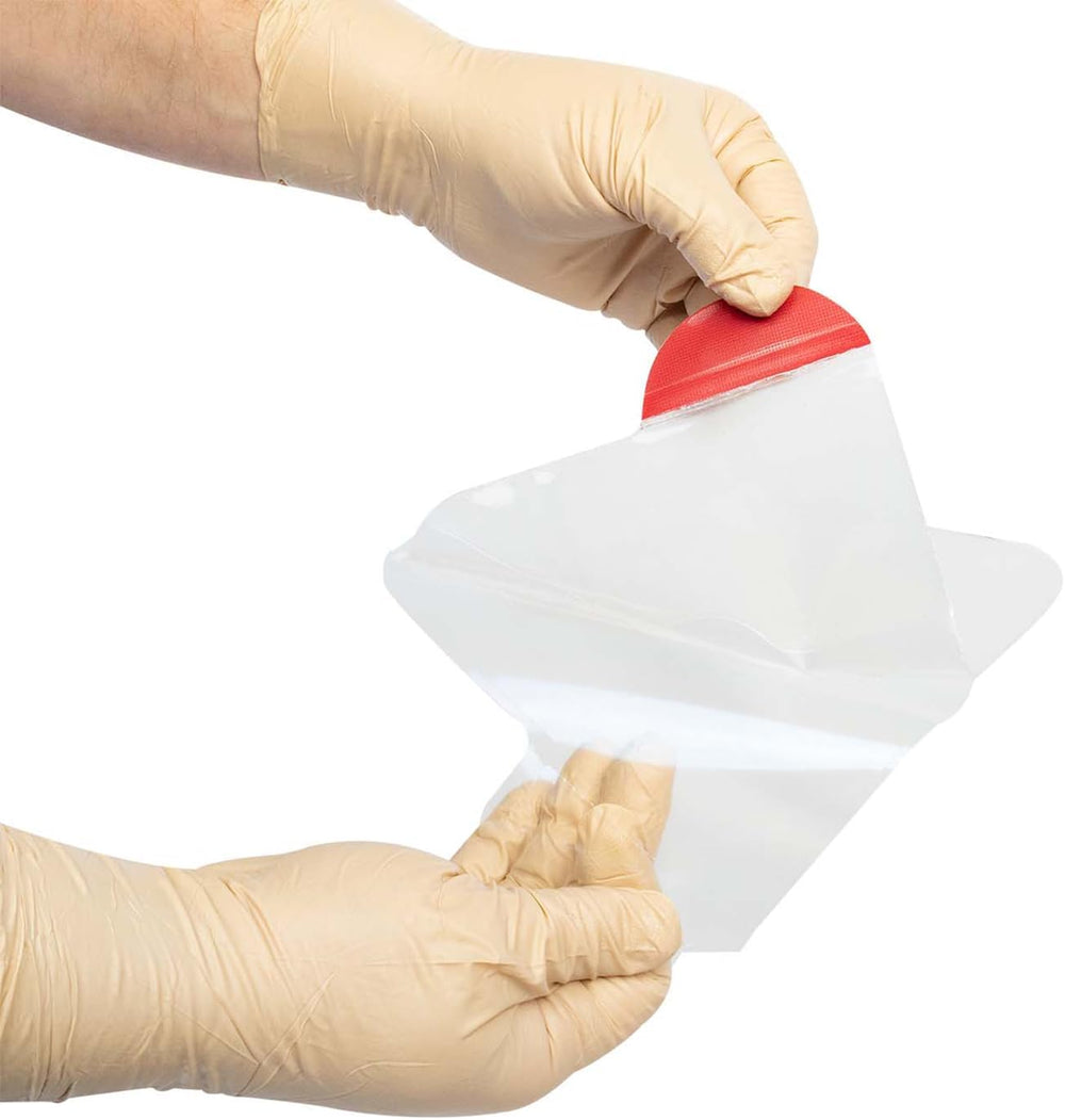 North American Rescue HyFin Vent Chest Seal (Twin Pack) NAR Vented Wound Ches...