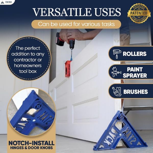 Stak Rack | 6 in 1 Painter's Accessory Tool | Stacking Design | Paint Int...