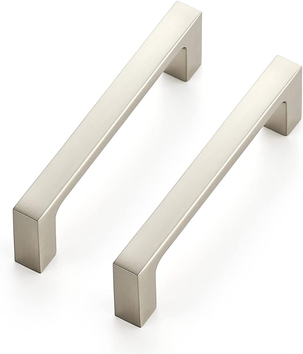 Ravinte Brushed Nickel Cabinet Handles Square Pulls, 3-1/2 Inch, 30 Pack