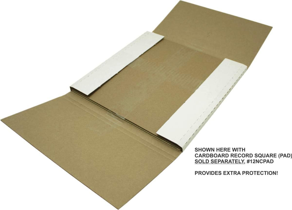 (25) White Vinyl Record LP Shipping Mailer Boxes - Holds 1 to 3 12" Reco...
