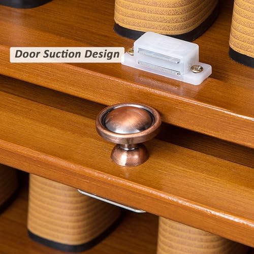 LOYALHEARTDY 10 Tier Tall Shoe Cabinet w/Flip Door, 27.5'' L, for 30 ...