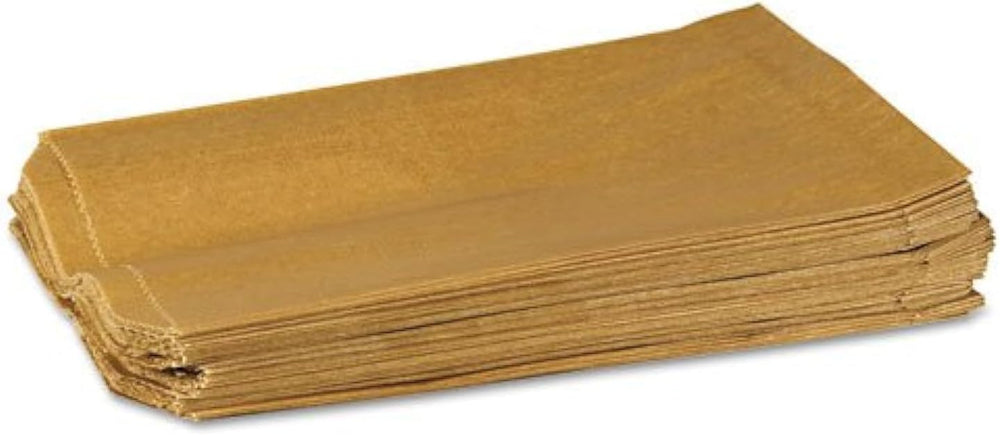HOSPECO Napkin Receptacle Liner, Kraft Waxed Paper, 500/Carton