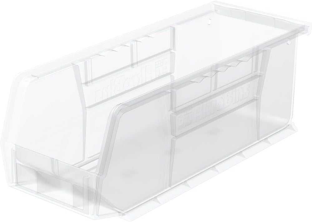 Akro-Mils 30224 AkroBins Plastic Storage Bins, 11"x 4"x 4", Cl...