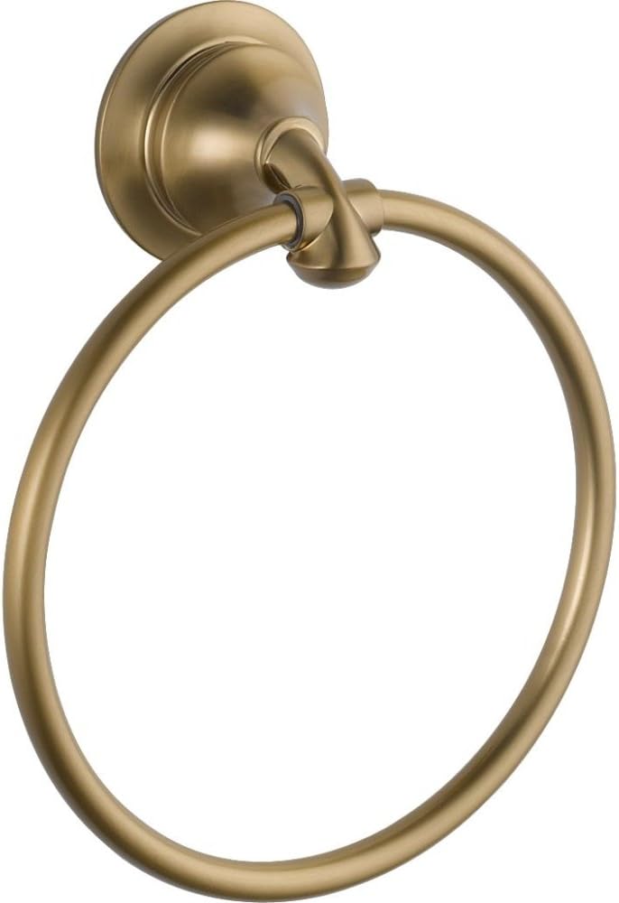 Delta Hand Towel Holder | Champagne Bronze Ring for Hanging Towels in Kitchen...