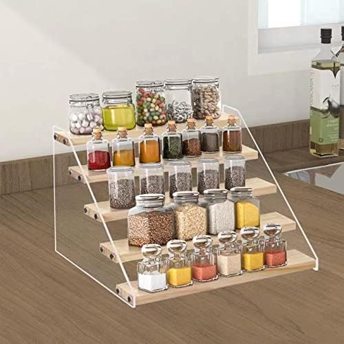 VAEHOLD Spice Rack Organizer for Cabinet & Countertop - Seasoning Organiz...