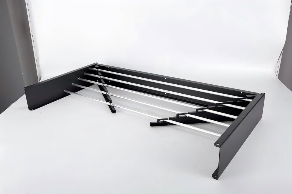 HILLHOUSE Wall Mounted Drying Rack 40 Inch Foldable, Heavy Duty 60 lb Capacit...
