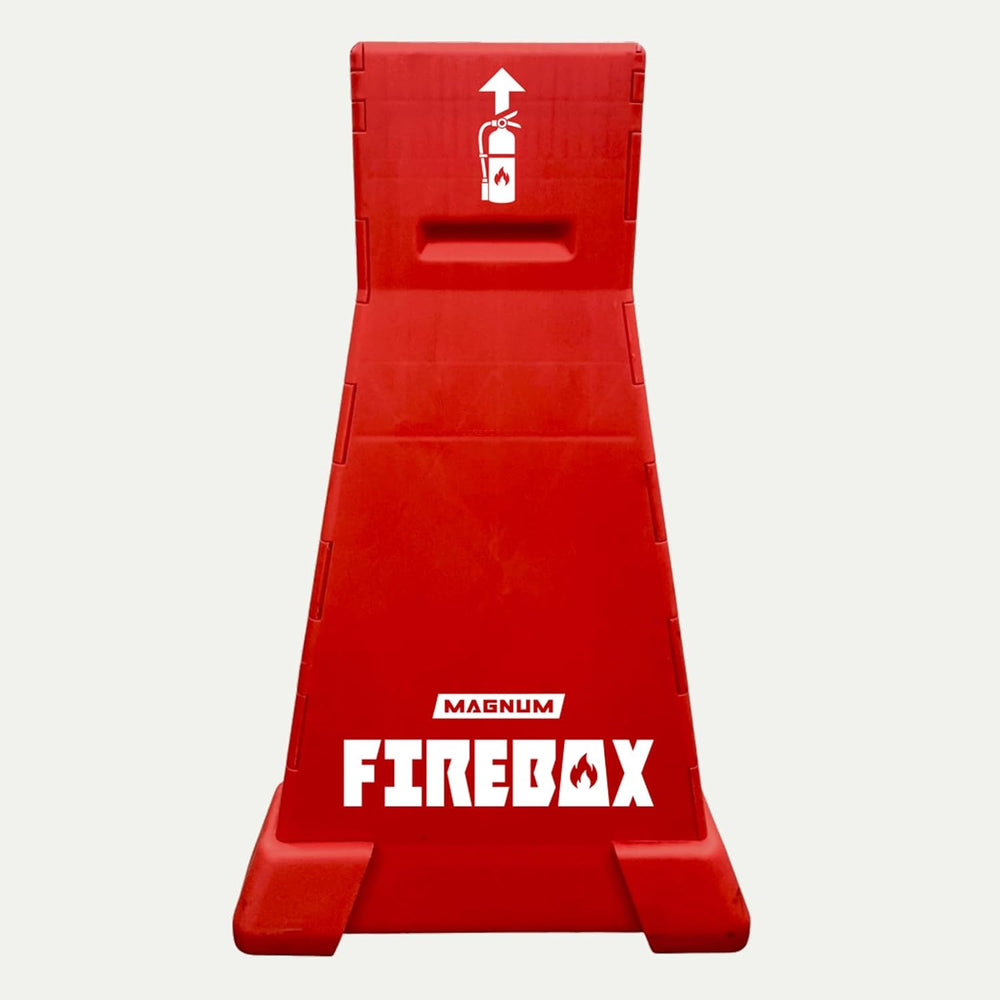 MAGNUM Firebox, Portable Fire Extinguisher Stand, OSHA Compliant, Emergency F...