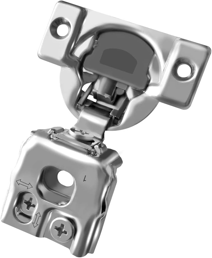 Berta, 30-Pack 1" Overlay 105° Soft Close Face Frame Cabinet Hinges