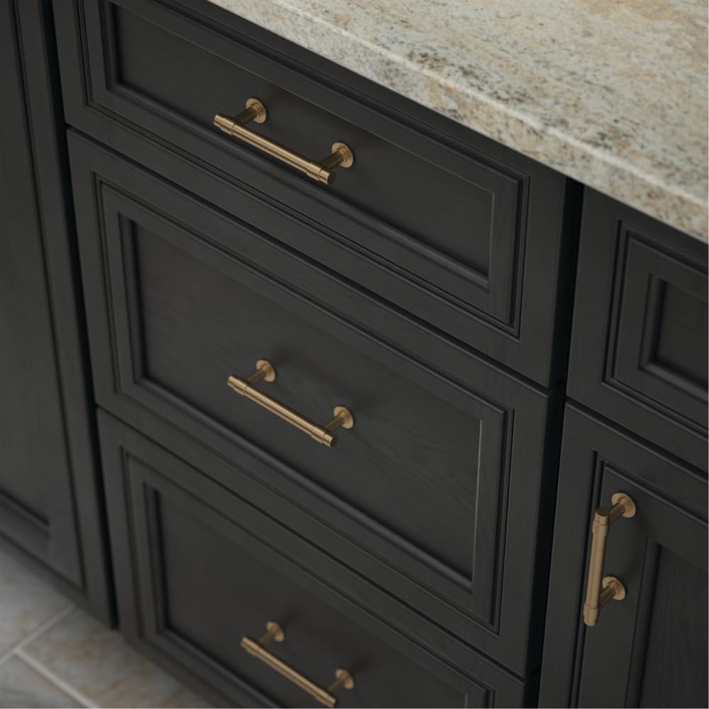 Franklin Brass Bar (20-Pack) Cabinet Handles 3" Hole Center Pulls | Cham...