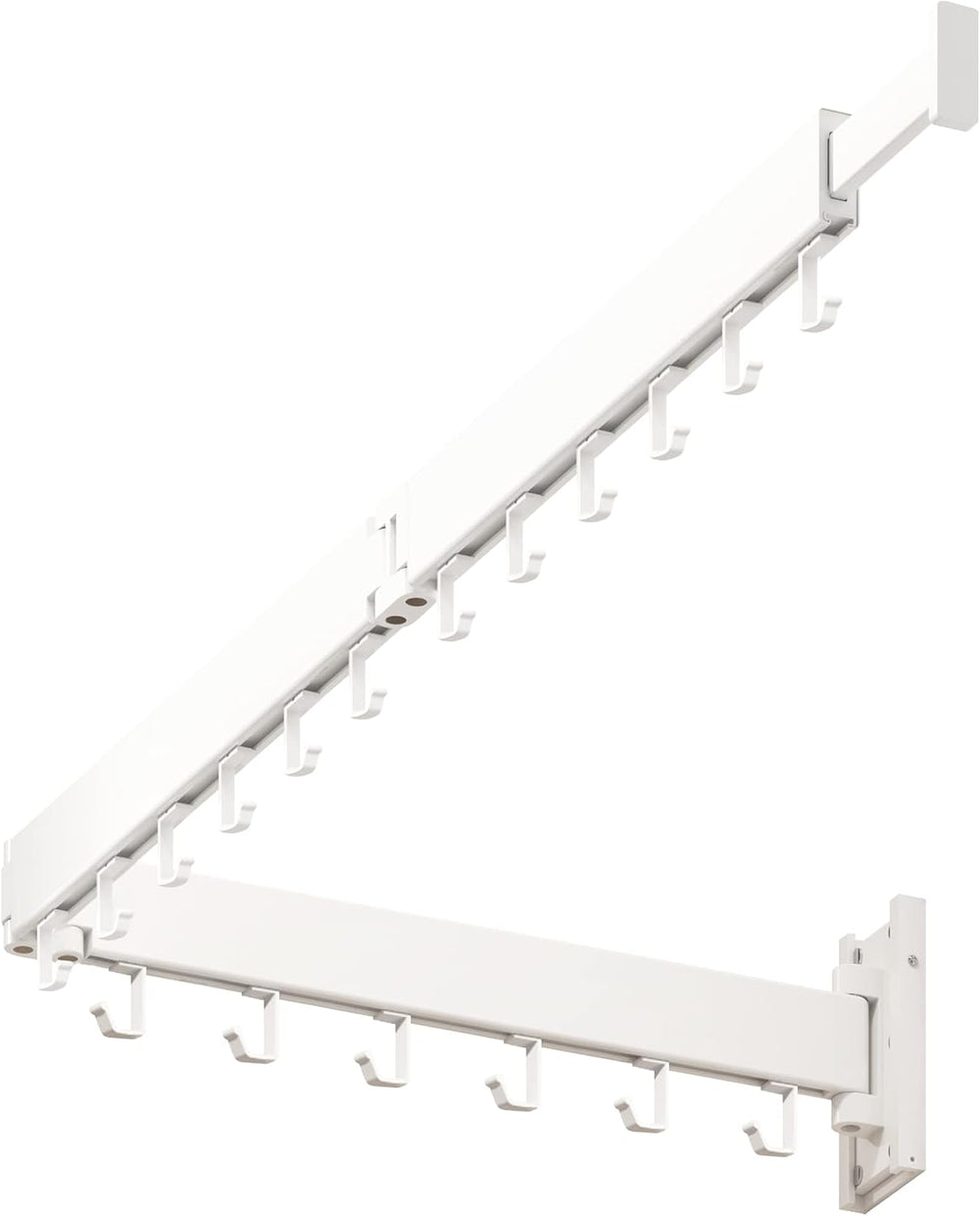 Clothes Drying Rack,Laundry Drying rack,Wall Mounted Clothes Rack,Clothes Han...