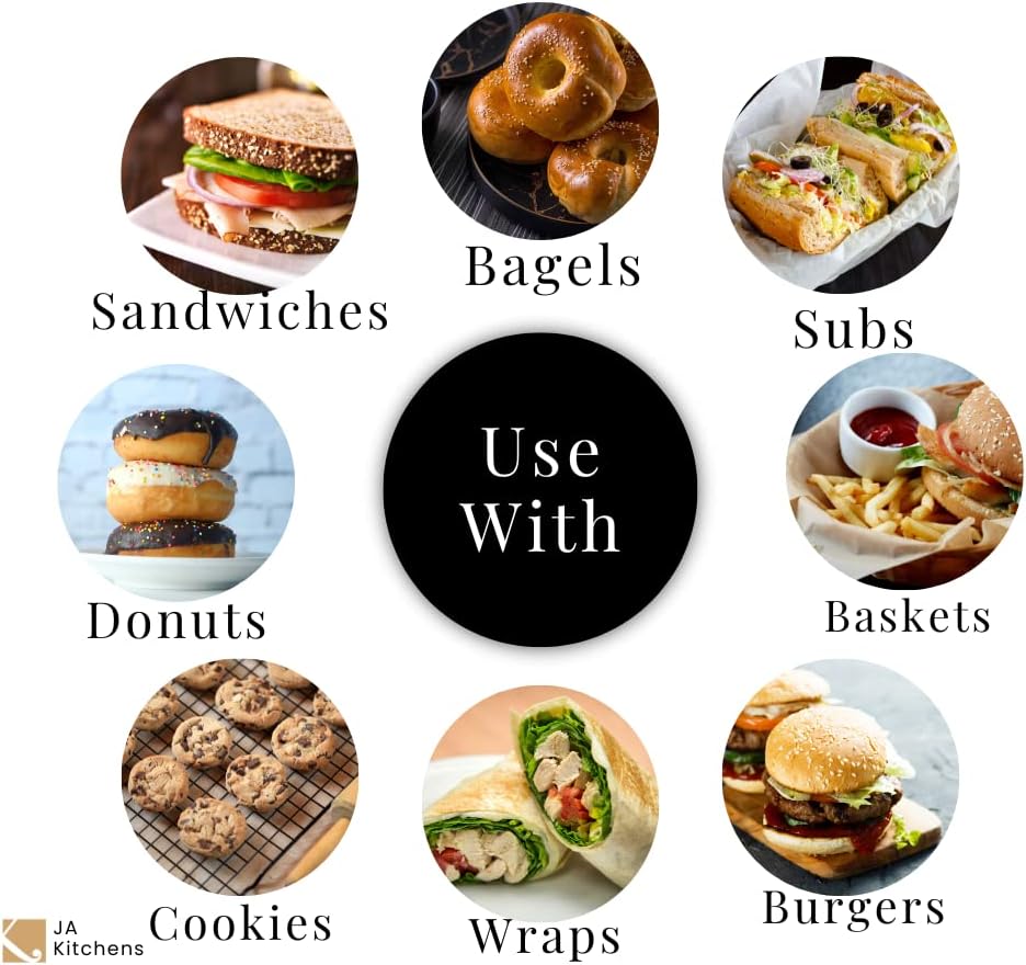 Burger Wrapping Paper, 12 Inch Food Basket Liners -1,000 Sheets