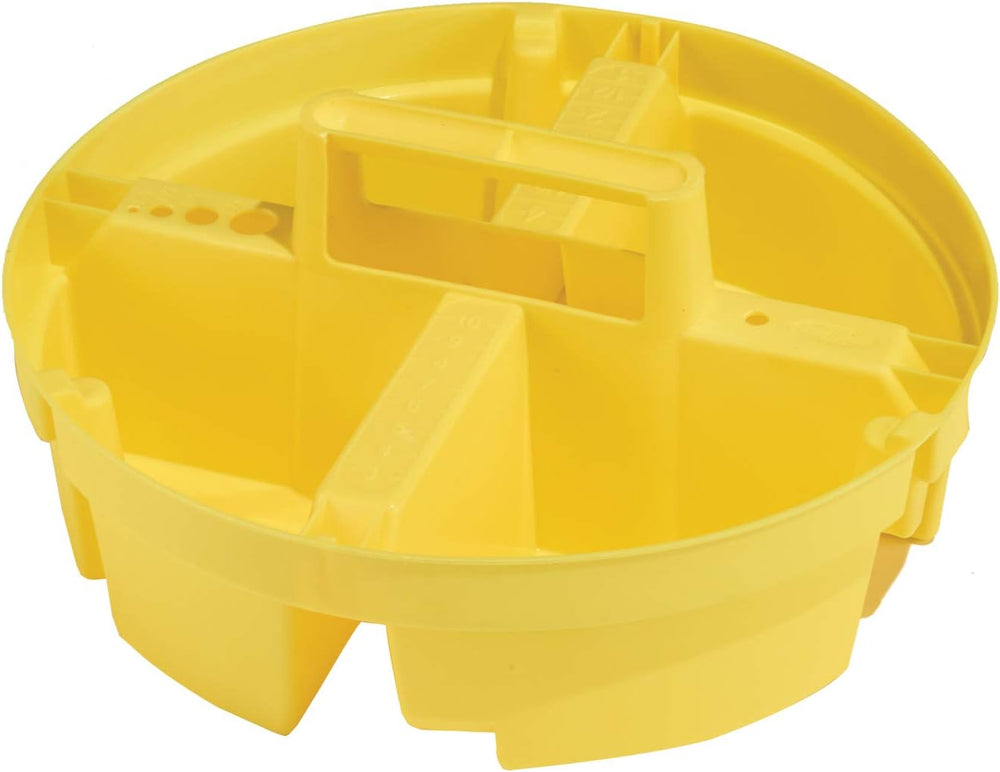 AWP Exterior Hanging Bucket Tool Organizer | 51 Pocket Water-Resistant Bucket...