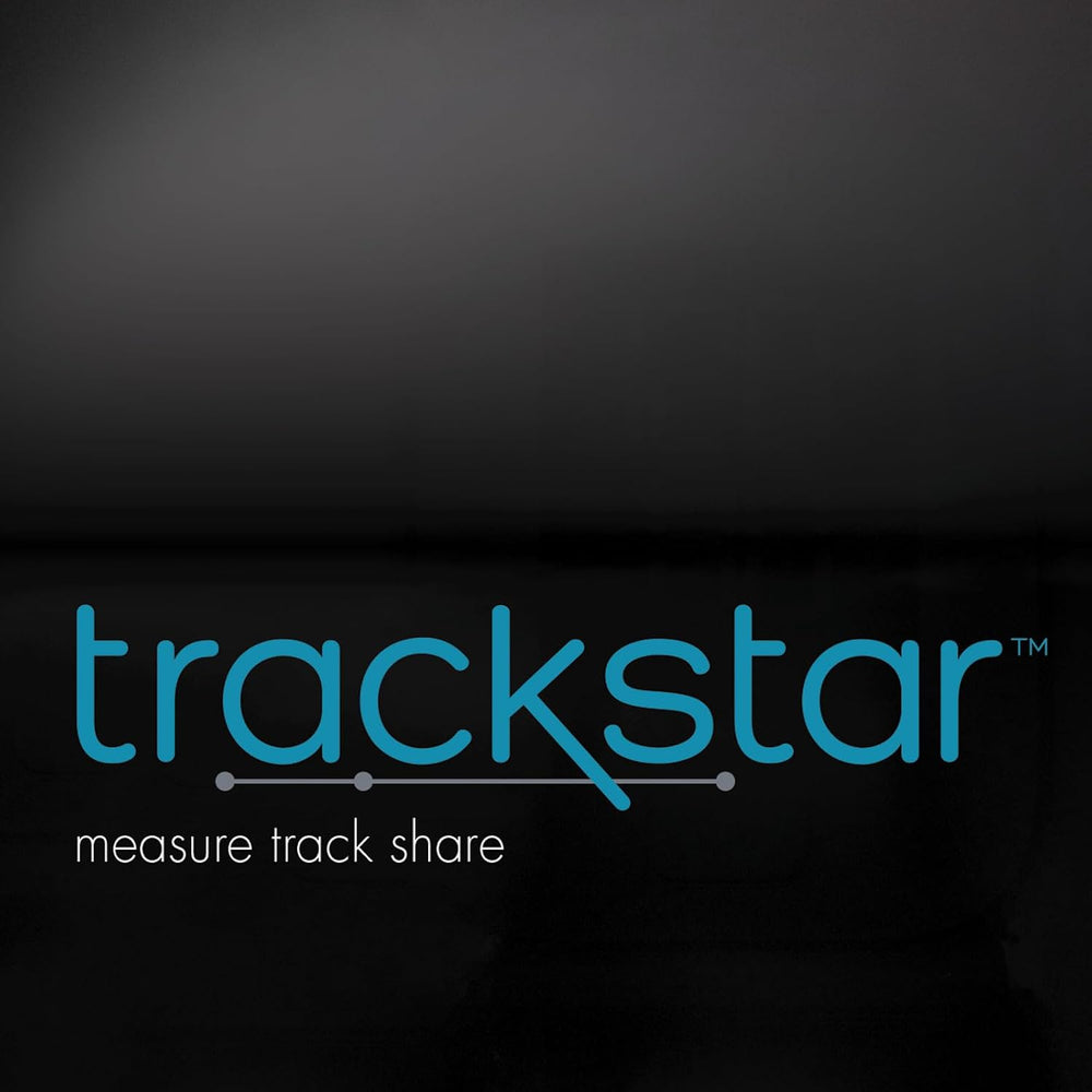trackstar Wide-Platform Digital Body Weight Scale, Bluetooth, Black