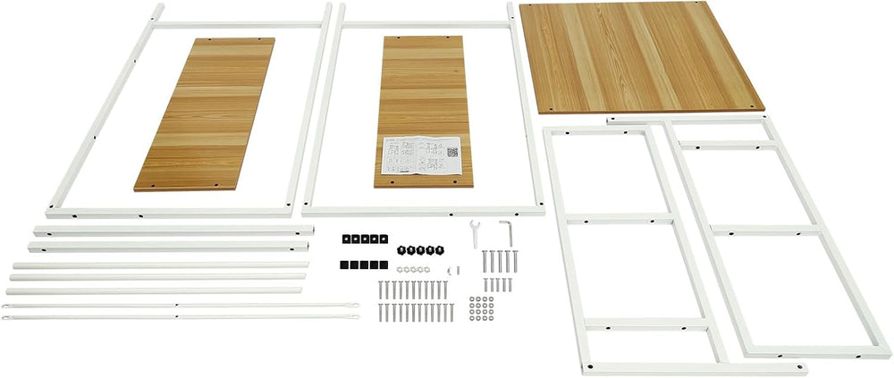3 Tier Over Washer and Dryer Storage Rack, Height Adjustable Laundry Room She...