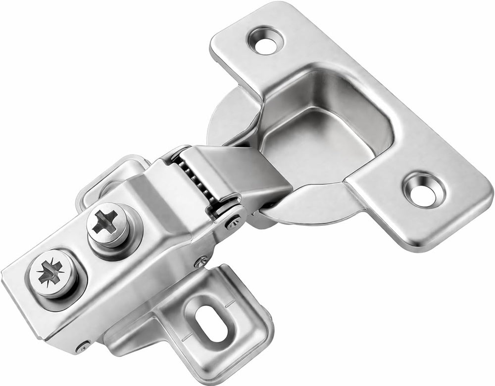 20-Pack 5/8" Overlay Soft Close Face Frame Kitchen Cabinet Hinges