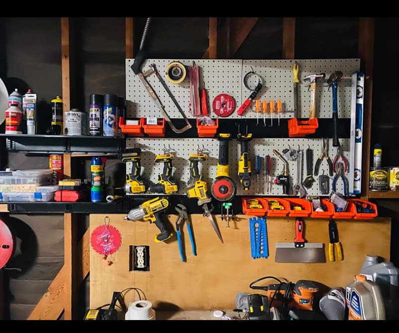 Ultrawall Metal Pegboard Wall Panels, Peg Boards for Garage Tool Storage