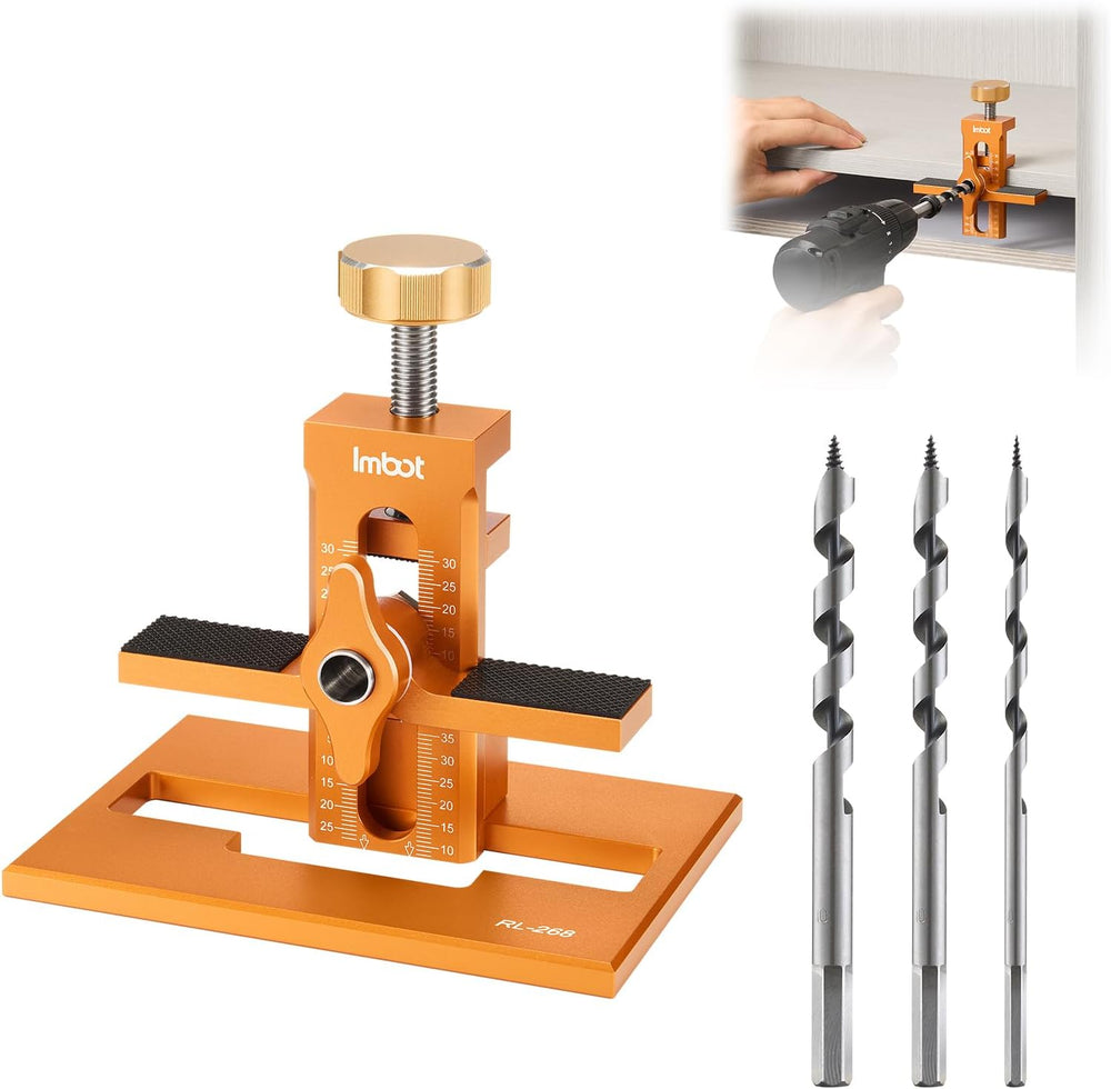 Imbot 3-in-1 Cabinet Door Mounting Jig, Cabinet Door Installation Positioner Kit