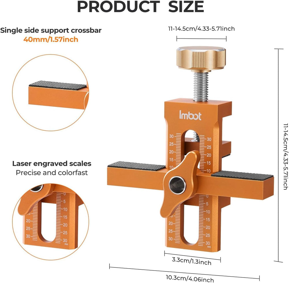 Imbot Cabinet Door Mounting Jig, Cabinet Door Installation Positioner