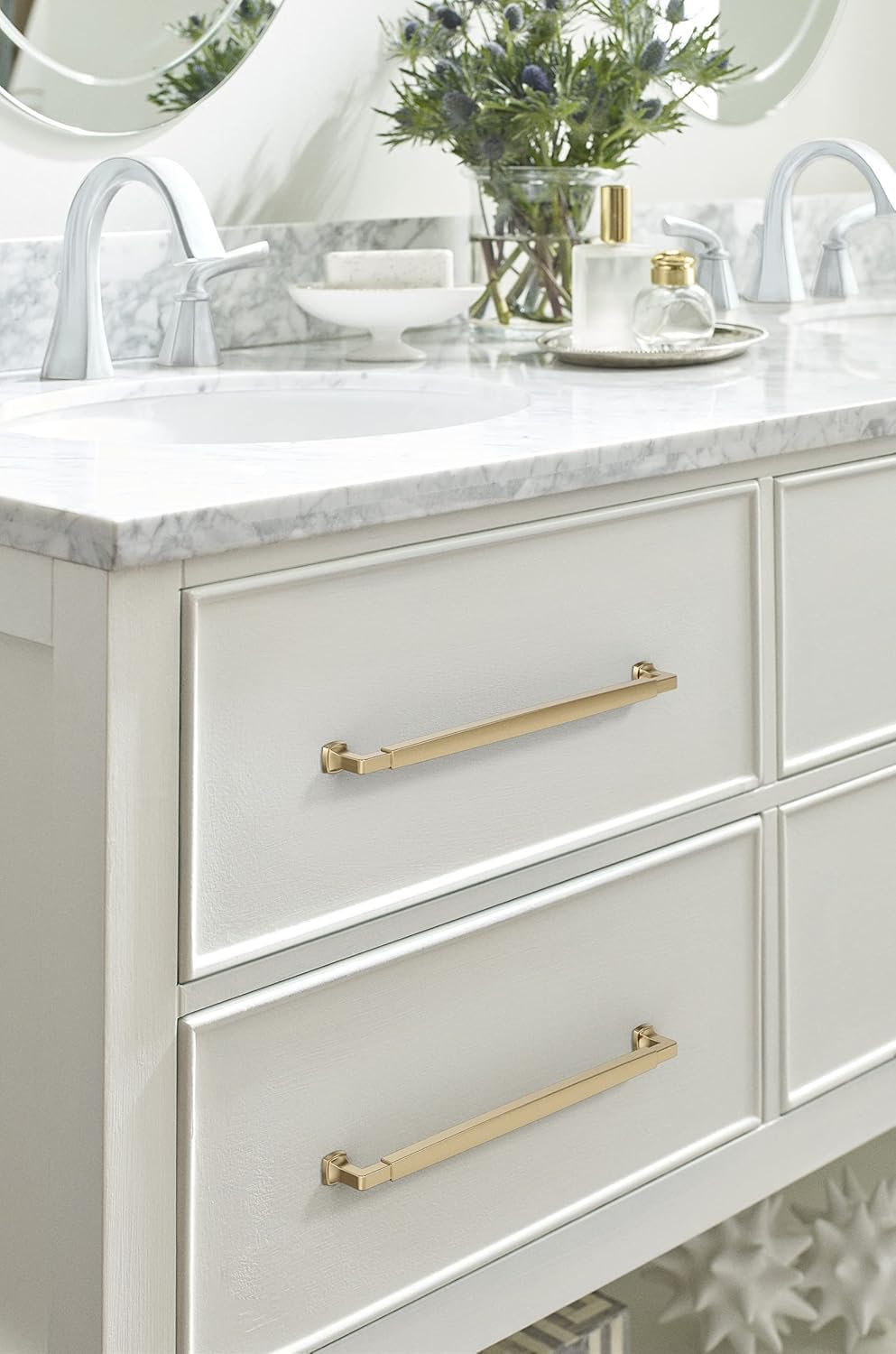 Amerock 12-5/8" Stature Champagne Bronze Drawer Pull