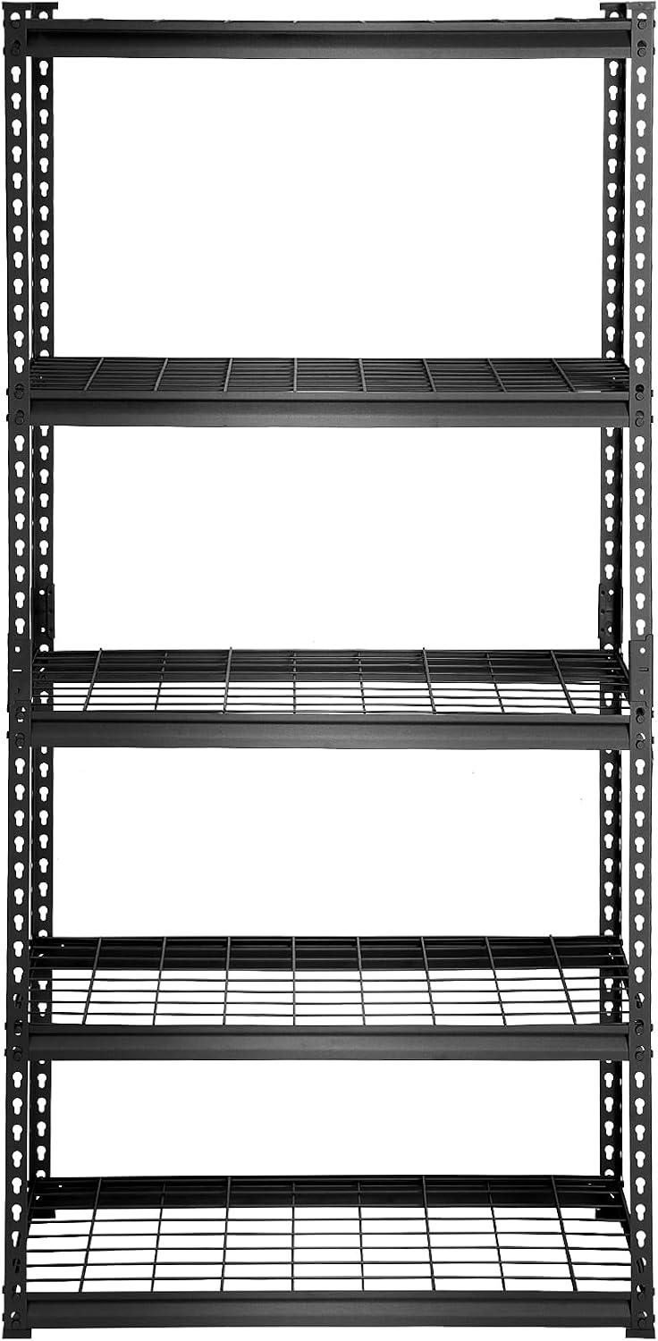 VEVOR Storage Shelving Unit, 5-Tier Adjustable, 2000 lbs Capacity, Heavy Duty...